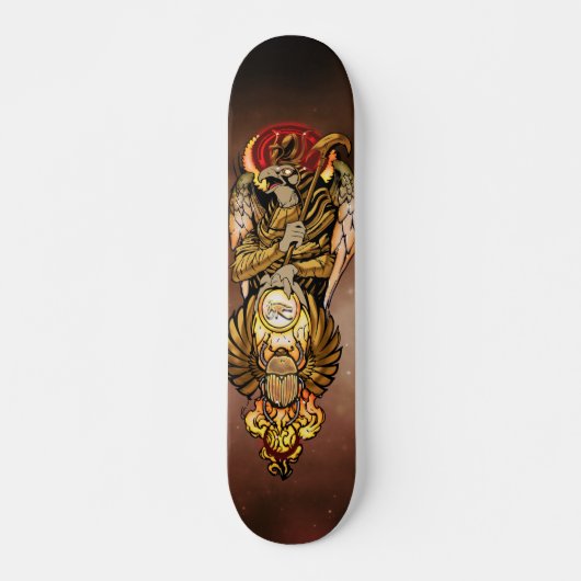 Horus mit allen Augen Skateboard (Vorne)
