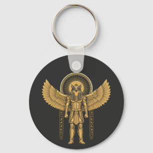 Horus mit Sonnenscheibe Schlüsselanhänger
