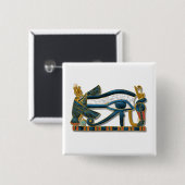 Horus-Pektorale Button (Vorne & Hinten)