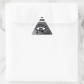 Horus pyramidisiert dreieckiger aufkleber (Tasche)
