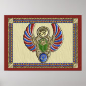 Horus Scarab Poster (Vorne)