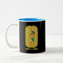 Horus Sky God Two-Tone Coffee Tasse