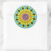 Horus Sonnenblume Mandala Sticker (Tasche)