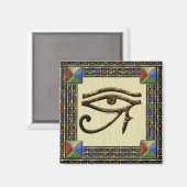Horus Square Magnet (Vorderseite/Rückseite)