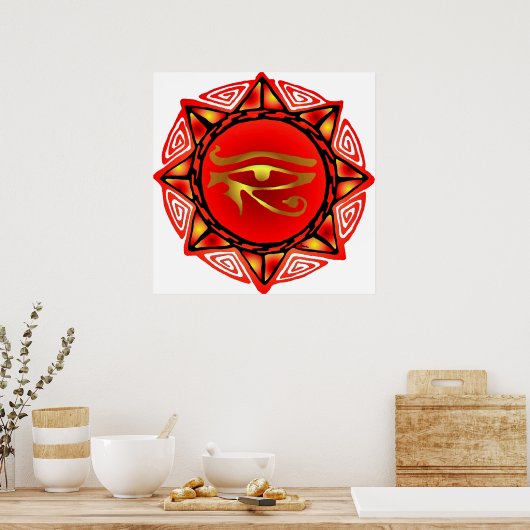 Horus Storm Poster (Küche)