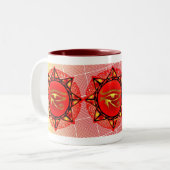 Horus Sturm Zweifarbige Tasse (Vorderseite Links)