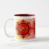 Horus Sturm Zweifarbige Tasse (Links)