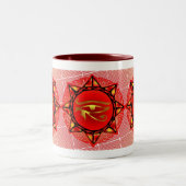 Horus Sturm Zweifarbige Tasse (Mittel)