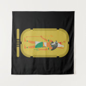 Horus Tapestry Wandteppich (Vorderseite (Horizontal))