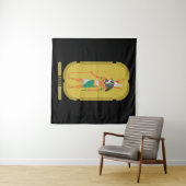 Horus Tapestry Wandteppich (Beispiel (Horizontal))