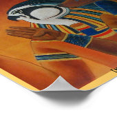 Horus und Anubis Poster (Ecke)