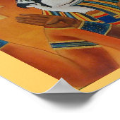 Horus und Anubis Poster (Ecke)
