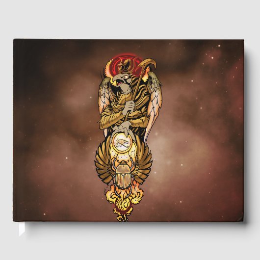 Horus with all seeing eye gästebuch (Vorderseite)