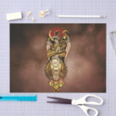 Horus with all seeing eye seidenpapier (Handwerk)