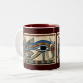 Horusägyptische Tasse (Vorderseite Links)