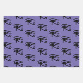 Horusägyptischer Augen Geschenkpapier Set (Vorderseite 2)
