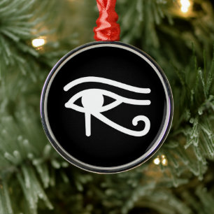 Horusägyptischer Augen Ornament Aus Metall