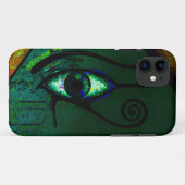 Horusauge, antike ägyptische Wadjet Art Case-Mate iPhone Hülle (Rückseite (Horizontal))