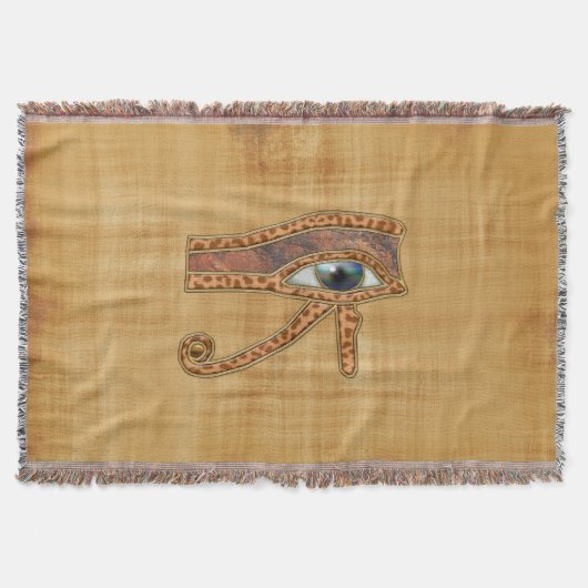 Horusauge, antike ägyptische Wadjet Art Decke (Vorderseite)