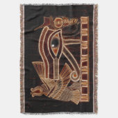 Horusauge, antike ägyptische Wadjet Art Decke (Vorderseite Vertikal)