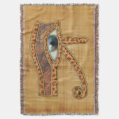 Horusauge, antiker ägyptischer Wadjet Decke (Vorderseite Vertikal)