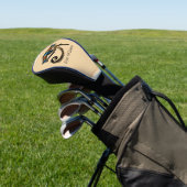 Horusauge auf Papyrus, ägyptische Hieroglyphen Golf Headcover (In SItu)