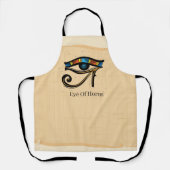 Horusauge auf Papyrus, ägyptische Hieroglyphen Schürze (Vorderseite)