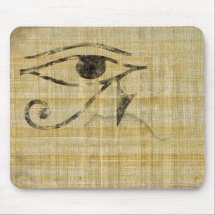 Horusauge auf Papyrus Mousepad