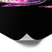 Horusauge Blume des Lebens Poster (Ecke)