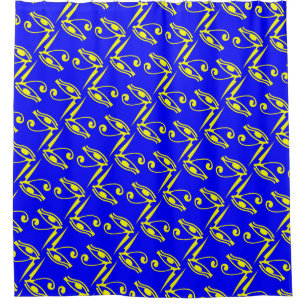 Horusauge Duschvorhang