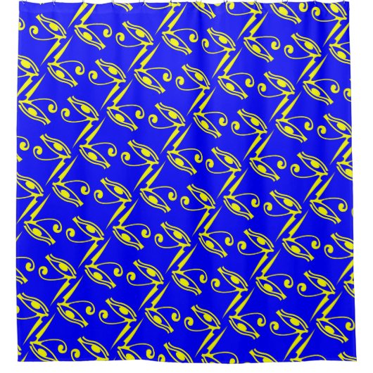 Horusauge Duschvorhang (Vorderseite)