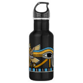 Horusauge Edelstahlflasche (Vorderseite)