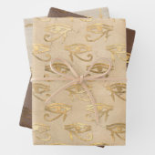 Horusauge Geschenkpapier Set (Beispiel)