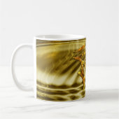 Horusauge - GOLD Kaffeetasse (Links)