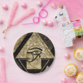 Horusauge - Goldenes Verhältnis Pappteller (Party)