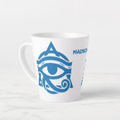 Horusauge individuelle Name Milchtasse (Linke Ecke)