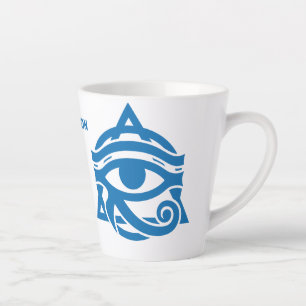 Horusauge individuelle Name Milchtasse