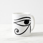Horusauge Kaffeetasse (VorderseiteRechts)
