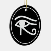 Horusauge Keramik Ornament (Rechts)