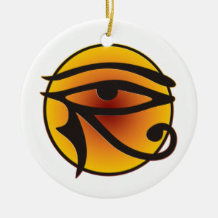 Horusauge Keramikornament