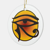 Horusauge Keramikornament (Links)