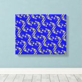 Horusauge Leinwanddruck (Insitu (Holzboden))