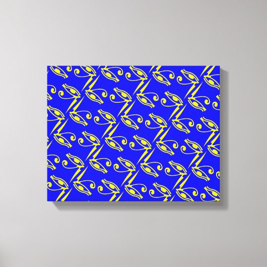 Horusauge Leinwanddruck (Vorderseite)