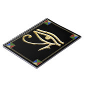 Horusauge Notizblock (Linke Seite)