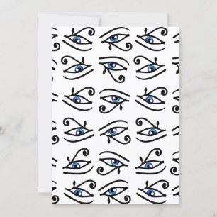 Horusauge oder Wadjet Einladung