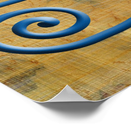 Horusauge Poster (Ecke)