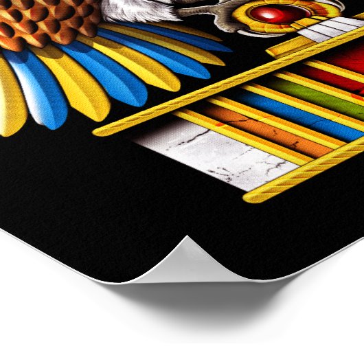 Horusauge Poster (Ecke)