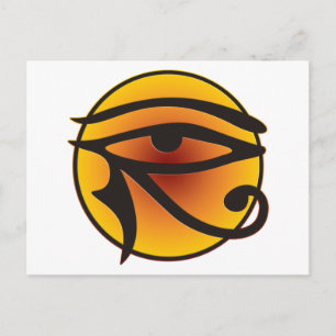Horusauge Postkarte