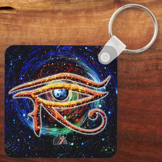 Horusauge Schlüsselanhänger (Rückseite)