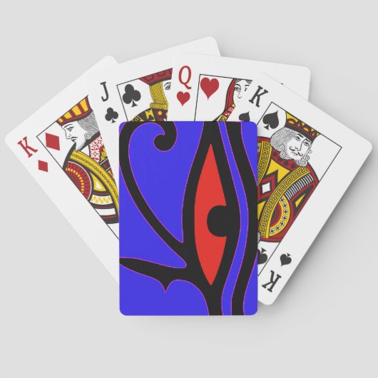Horusauge Spielkarten (Rückseite)